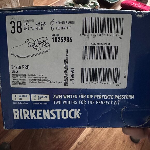 BIRKENSTOCK Tokio Pro Clog - Unisex Size 38 BNWT - Picture 7 of 7